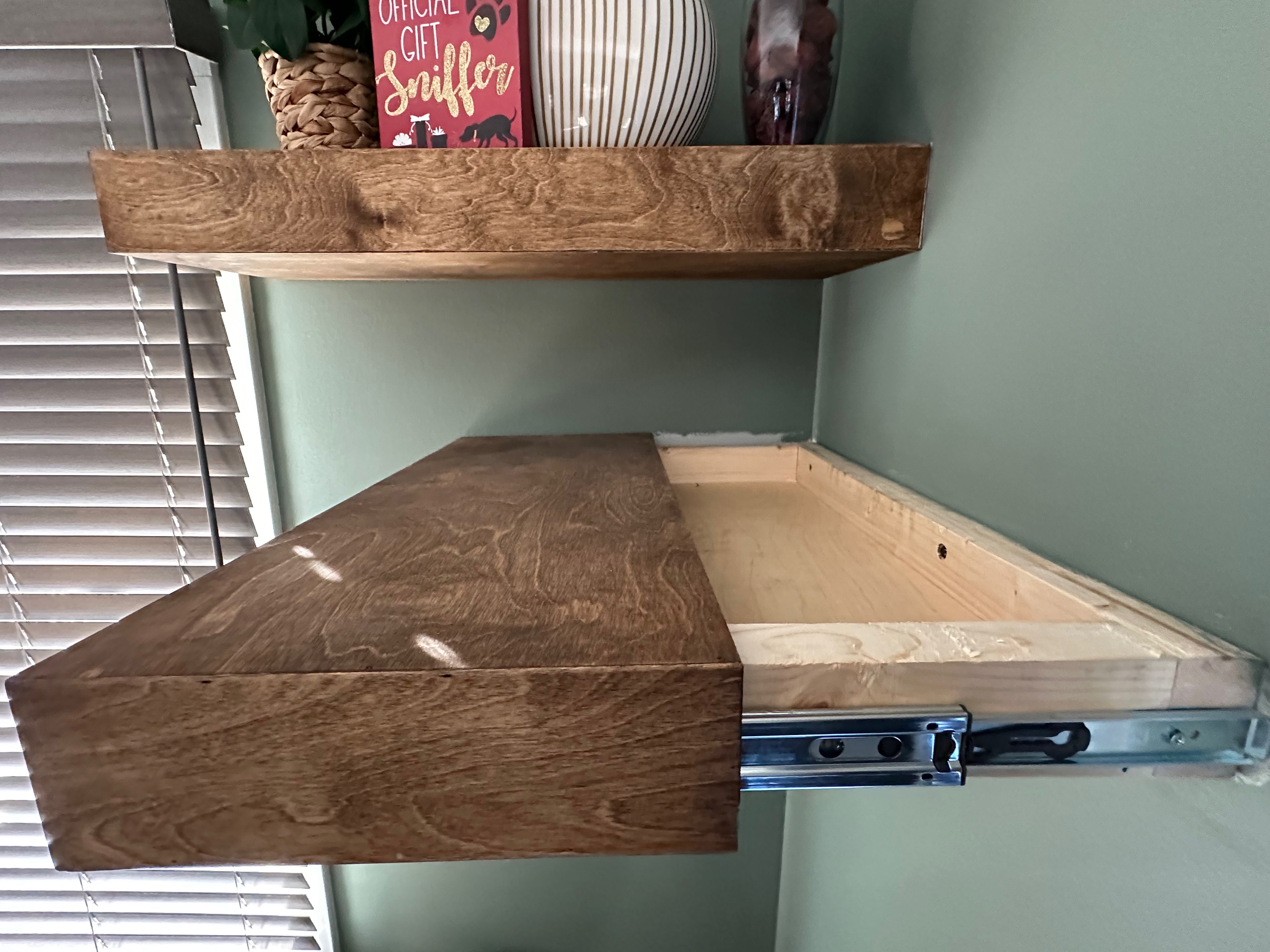 open shelf